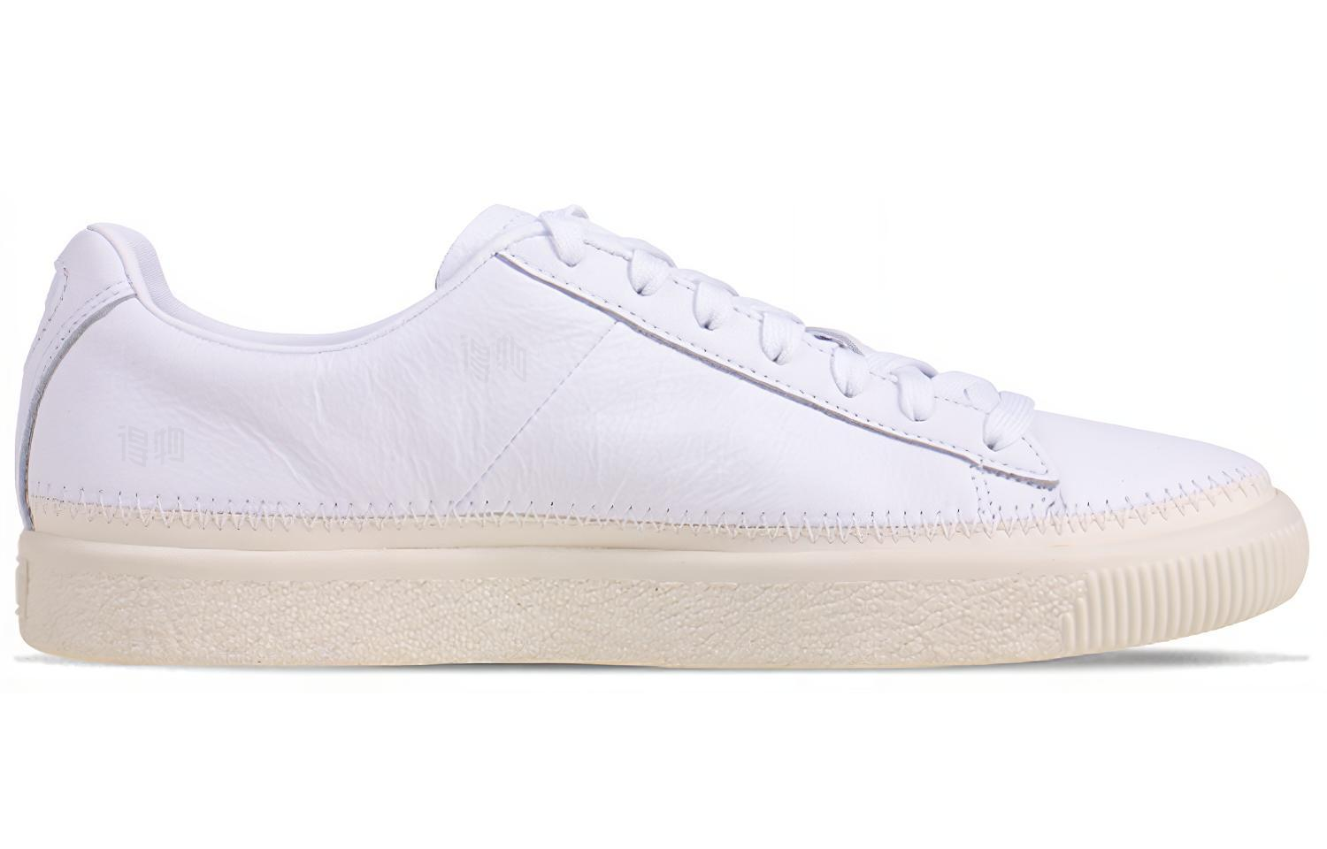 Кеды PUMA Basket Stitched (белые) — Белый — фото 2