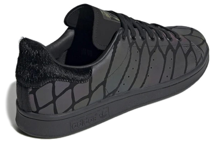 Кеды adidas Originals Stan Smith (черные) — Чёрный — фото 3