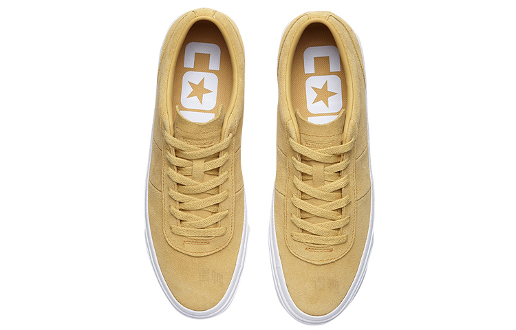 Кеды Converse One Star CC Pro (коричнево-желтые) — Коричневыйжёлтый — фото 4