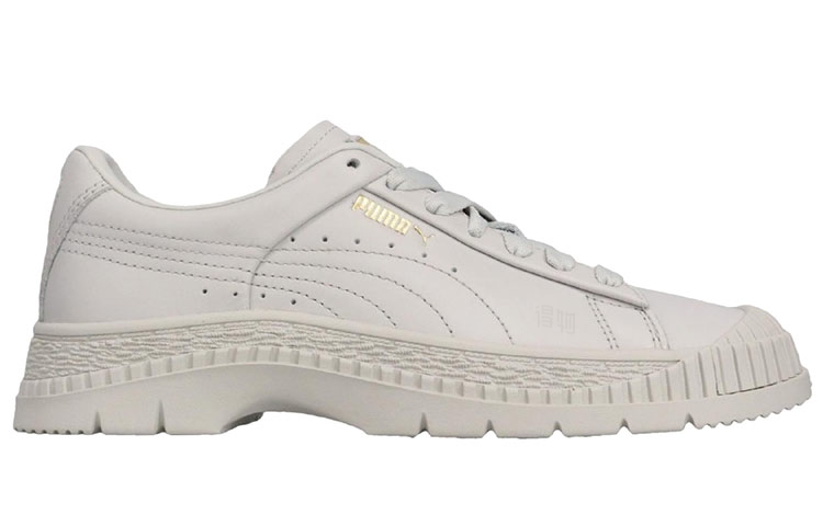 Женские кеды PUMA Utility Leather (белые) — Белый — фото 2