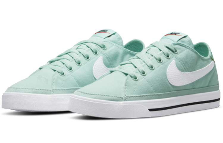 Женские кеды Nike Court Legacy CNVS (зеленый) — фото 3