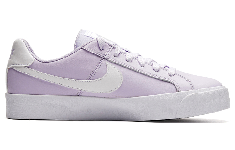 Женские кеды Nike Court Royale AC (бело-фиолетовые) — фото 2