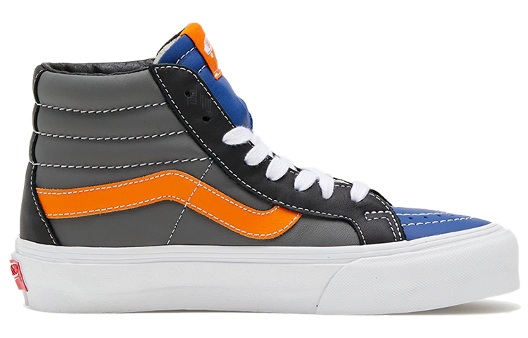 Кеды Vans SK8 Reissue EF VLT LX (синие) — Синий / чёрный — фото 2