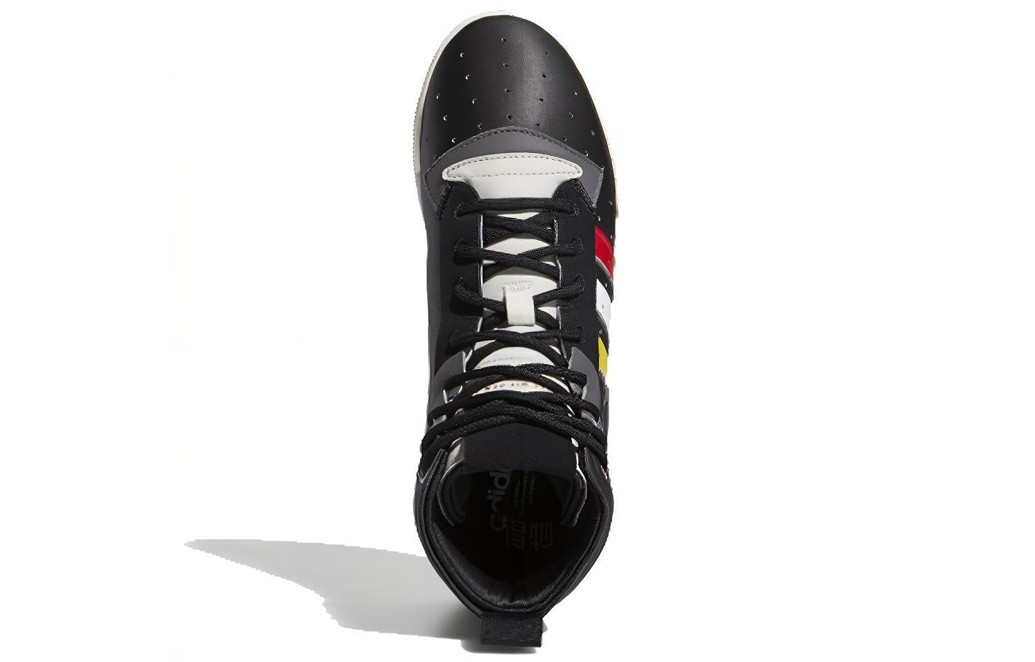 Мужские кроссовки adidas originals Rivalry Rm (черно-серо-белые) — фото 4