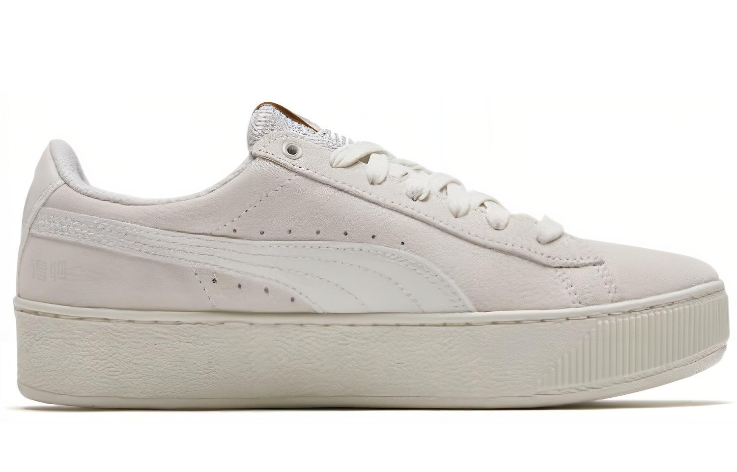 Женские кеды PUMA Platform (серые) — 烟灰色 — фото 2