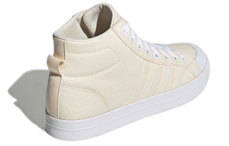 Женские кеды adidas neo Bravada Mid (бежевый) — Бежевый / белый — фото 4