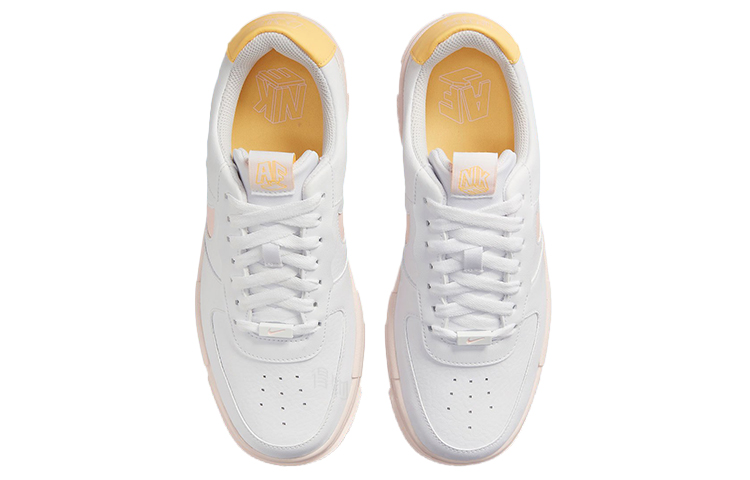 Женские кроссовки Nike Air Force 1 (оранжевые) — 北极橙 — фото 3