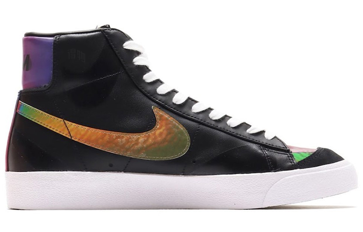 Мужские кроссовки Nike Blazer ’77 Vintage (черные) — фото 2