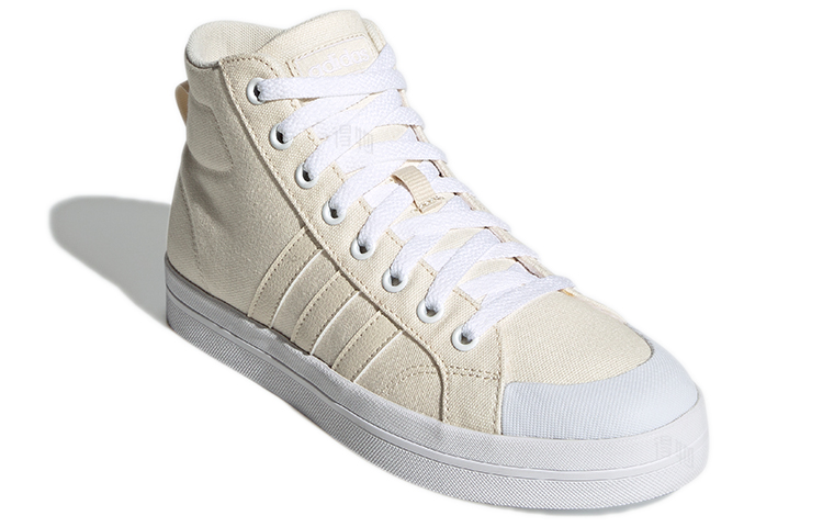 Женские кеды adidas neo Bravada Mid (бежевый) — Бежевый / белый — фото 3