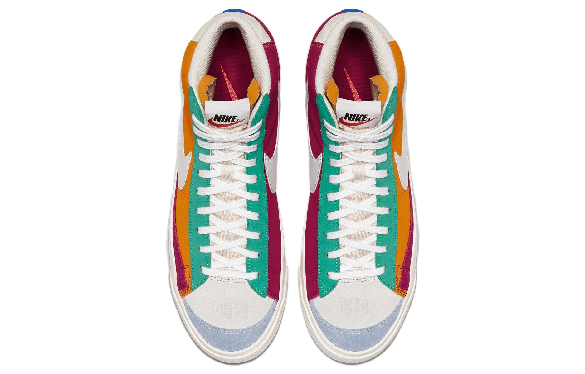 Кеды Nike Blazer (красно-желтые) — Красный / жёлтый / белый — фото 4