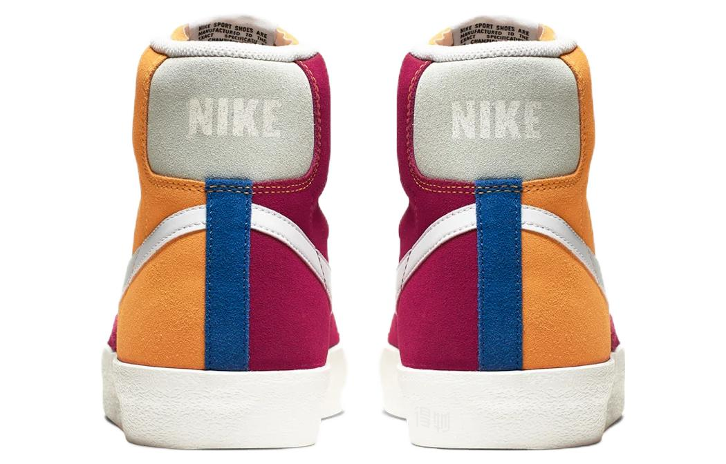 Кеды Nike Blazer (красно-желтые) — Красный / жёлтый / белый — фото 5