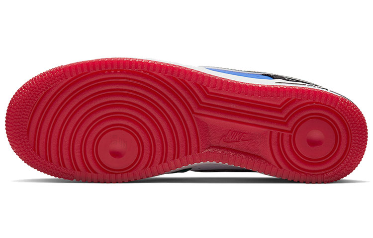 Мужские кеды Nike Air Force 1 What The NYC (бело-оранжевые) — Белыйоранжевый — фото 5