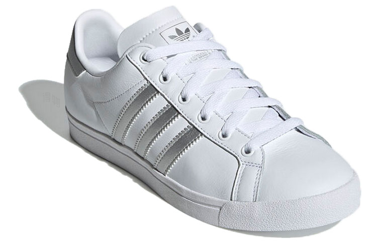 Женские кеды adidas originals Coast Star (бело-серебряные) — фото 3