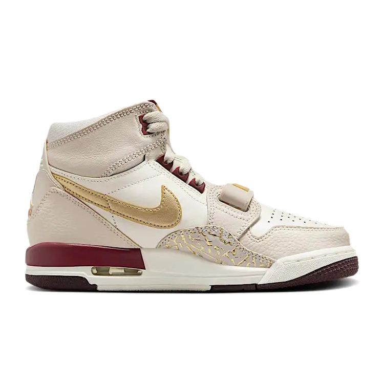 Jordan Legacy 312 Vintage Basketball Shoes Unisex High Top Brown/White
