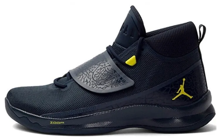 Air Jordan Super.Fly 5 Po X 'Navy Yellow'