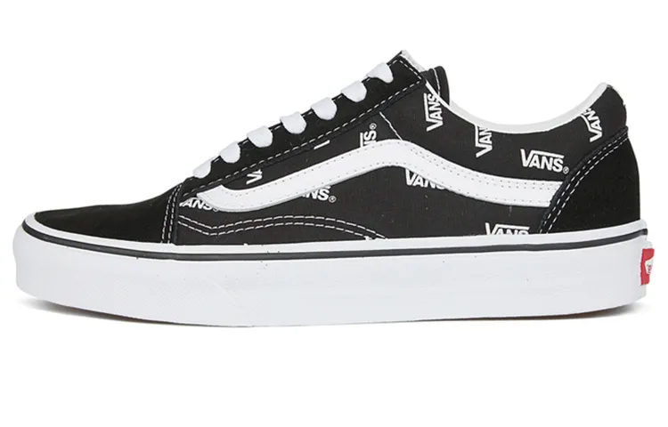 Old Skool Vans 'All Over Logo'