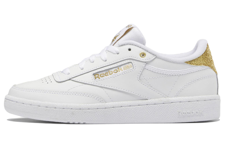 Club C Wmns Reebok 85 'White Gold Metallic Women's