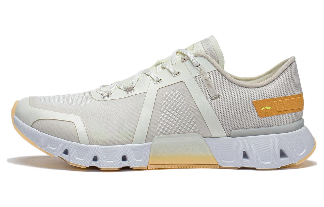 Li Ning Antelope Spirit Training Shoes Women’s Low Top Beige/Orange