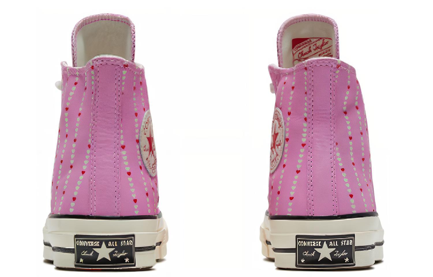 Кеды Converse Chuck 70 Love Fearlessly (розовые) — фото 5