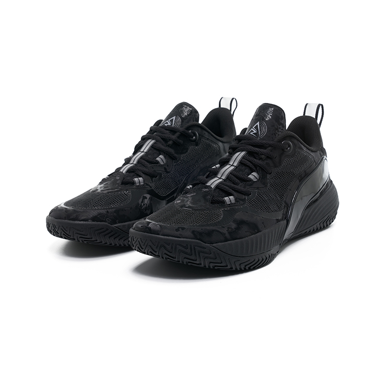 RIGORER Low top Basketball Shoes Unisex Black
