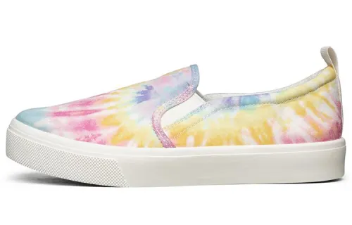 Skechers Street Poppy Breathable Coverage Balance Low top Skateboard Shoes Women's White Multicolor