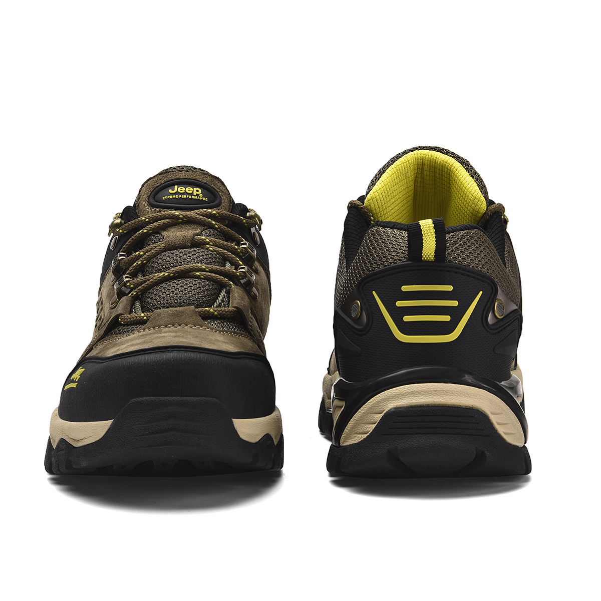 Jeep Mountaineering & Hiking Shoes Men’s Low Top Khaki/Black