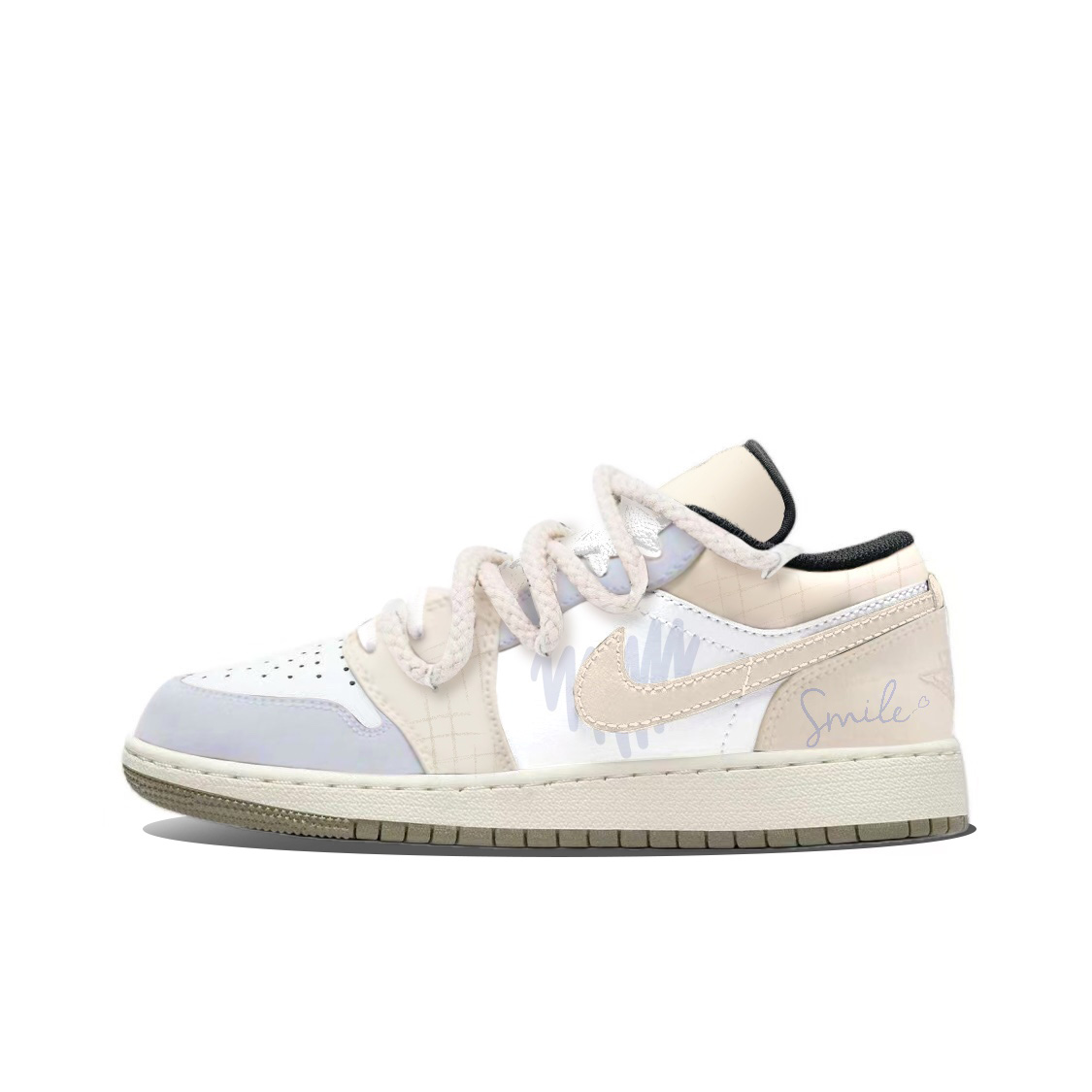 Jordan Air Jordan 1 Free Warm Tone Cushioning Abrasion Resistant Cushioning, Wear Resistant Low top