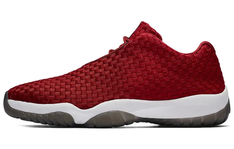 Jordan Future Low Red Fabric Versatile Cushioning Slip Resistant Cushioning Slip Resistant Low top