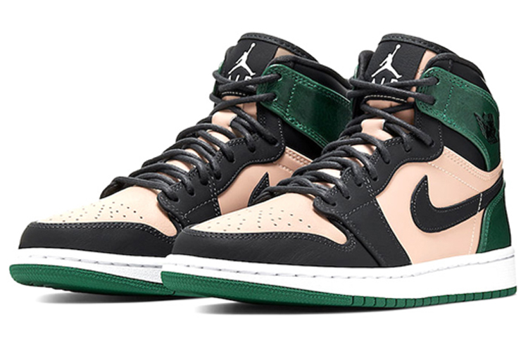 Jordan 1 Retro High Bio Beige Anthracite Mystic Green Women’s