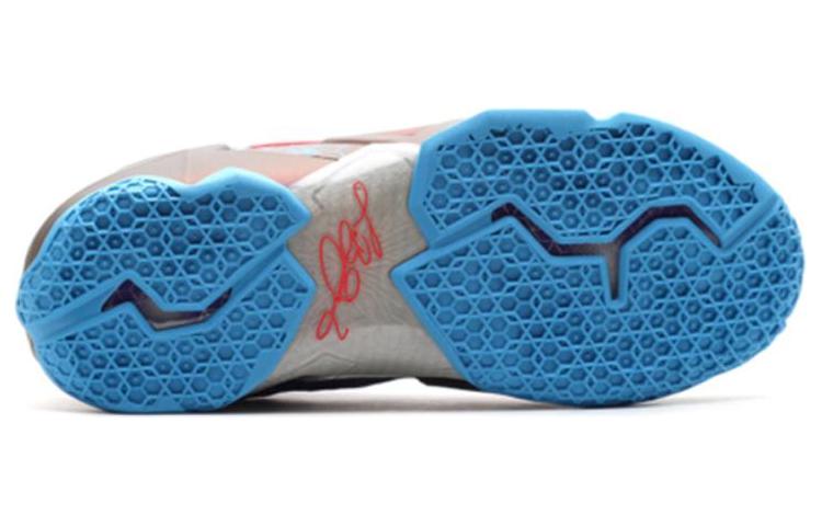 Мужские кроссовки Nike Lebron 11 Summit Lake Hornets (сине-фиолетовые) — 紫/反光银/深湖蓝 — фото 4