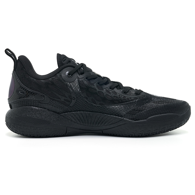 RIGORER Reaves 2 AR2 Black Snake Low top Xiu Dan Technology Basketball Shoes Men’s Precision Black Dark Purple
