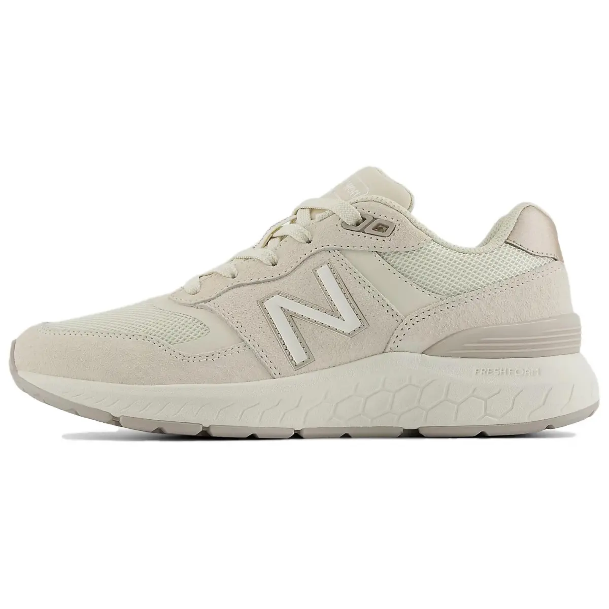 New Balance Fresh Foam Walking 880 V6 Soft And Comfortable Low top Hiking Shoes Women's Ecru