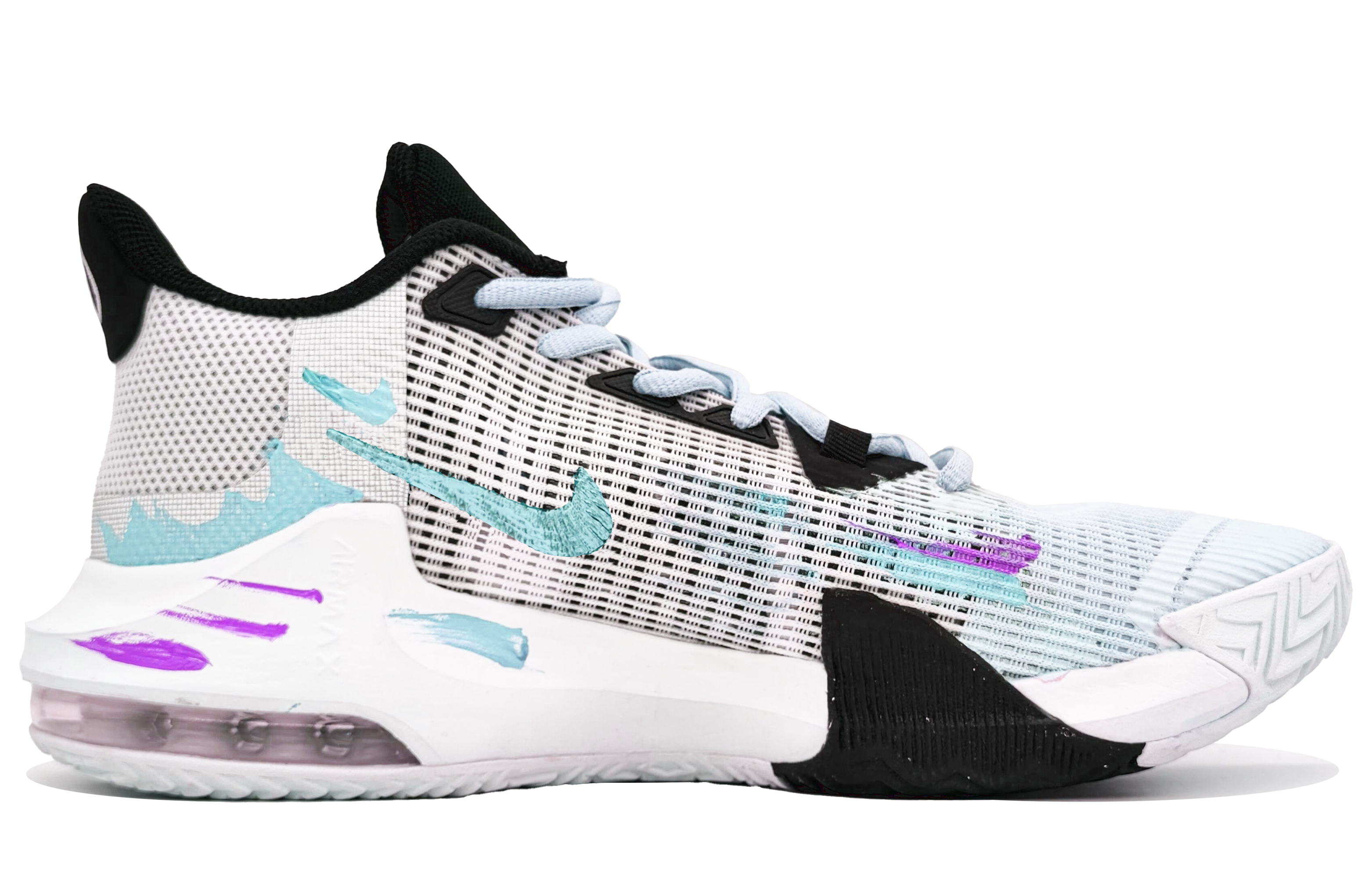 Nike Air Max Impact 3 Slip Resistant Slip Resistant Low top Basketball Shoes Men’s Sweet Blue