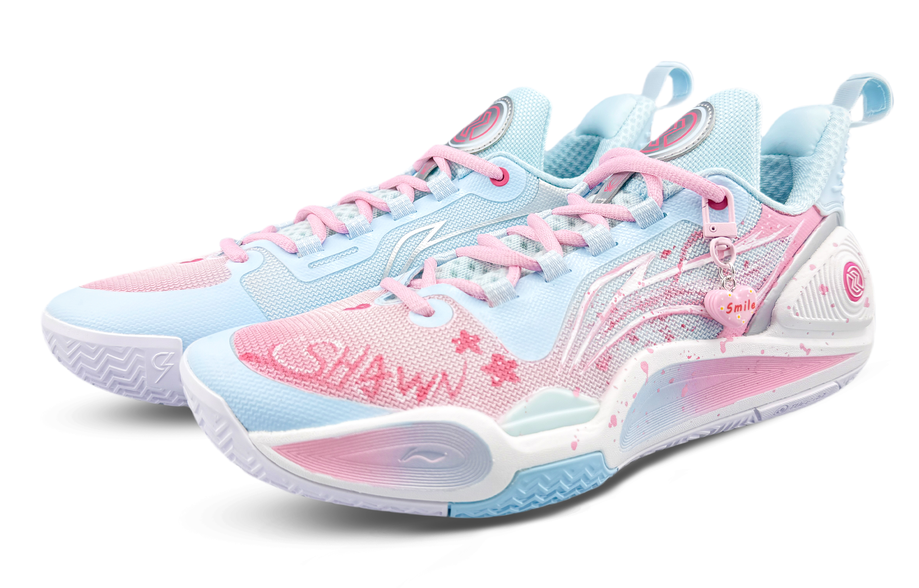 Li Ning Speed 9 Slip Resistant, Abrasion Resistant, Rebound Low top Basketball Shoes Men’s Light Blue