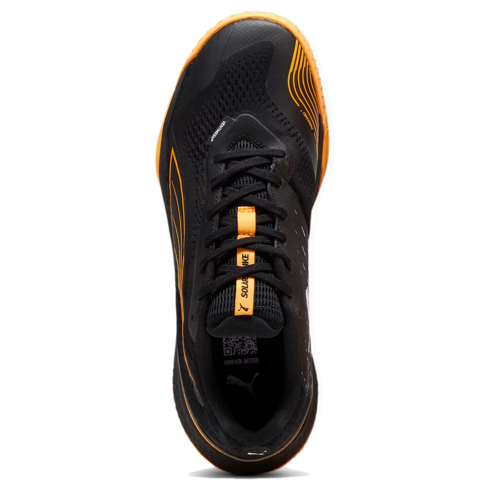 PUMA Solarstrike3 Abrasion Resistant Breathable Low top Training Shoes Unisex Black Yellow
