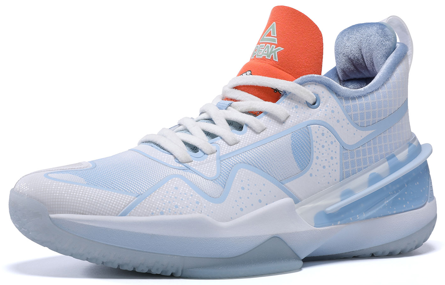 PEAK Flash 3 Abrasion Resistant Slip Resistant Abrasion Resistant Slip Resistant Mid top Performance Basketball Shoes