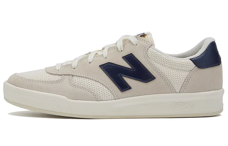 New Balance NB 300 Low top Skateboard Shoes Unisex Beige Gray Blue