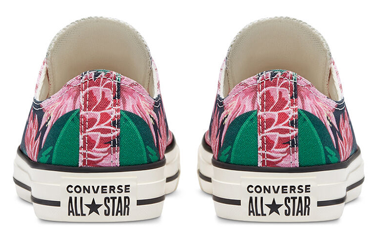 Кеды Converse Chuck Taylor All Star Low (черно-красные) — фото 5