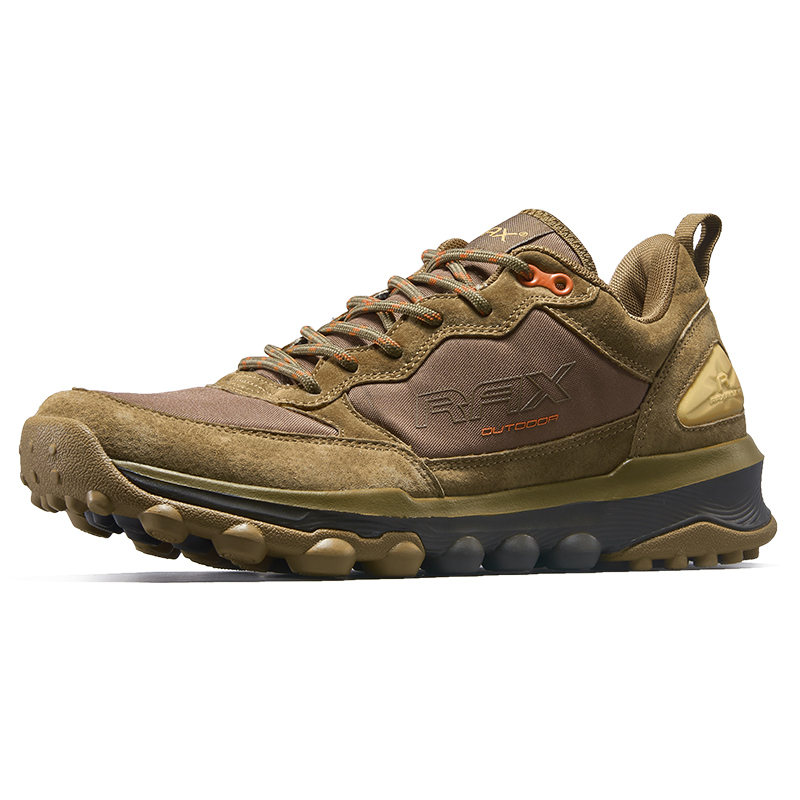 RAX Slip Resistant Low top Outdoor Shoes Men’s Brown