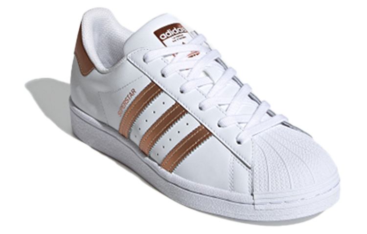 Женские кроссовки adidas originals SUPERSTAR (белыйзолотой) — фото 4