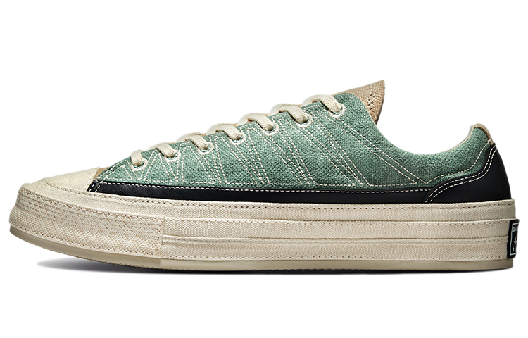 Converse Chuck 70 casual and comfortable splicing, wear-resistant, breathable and lightweight, low-top canvas shoes, same style for men and women, green and purple