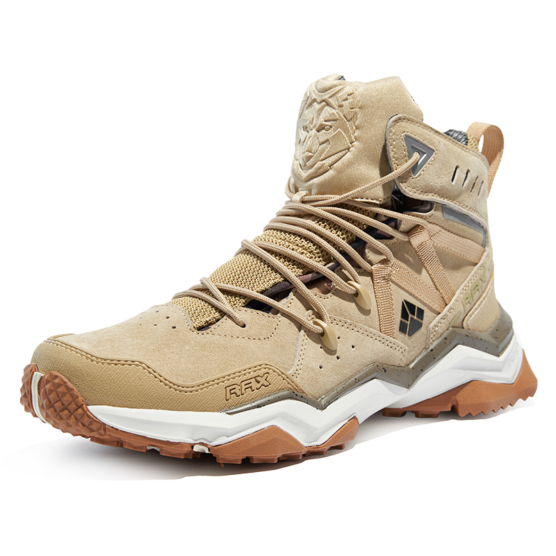 RAX Waterproof High top Mountaineering Shoes Men’s Khaki