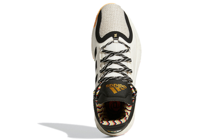 Мужские кроссовки adidas D Rose 11 (розово-белые) — фото 5