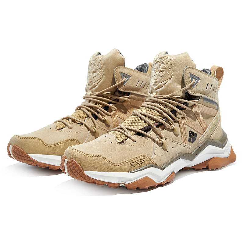 RAX Waterproof High top Mountaineering Shoes Men’s Khaki