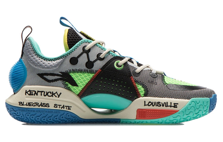 Li Ning All City 9 V1.5 Abrasion Resistant Slip Resistant Low top Performance Basketball Shoes Men’s Gray Black