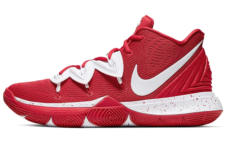 Nike Kyrie 5 TEAM Cushioning Abrasion Resistant Cushioning, Wear Resistant Mid top Performance Basketball Shoes Men's