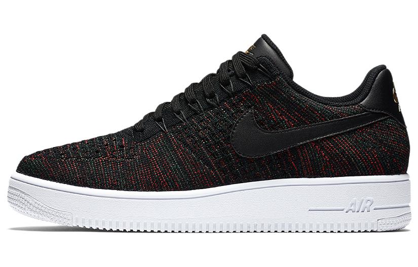 Nike Air Force 1 Ultra Flyknit Low Black Metallic Gold