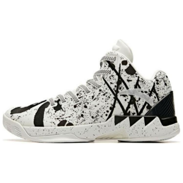 Anta KT1 Abrasion Resistant Breathable Low top Basketball Shoes Men’s Black White