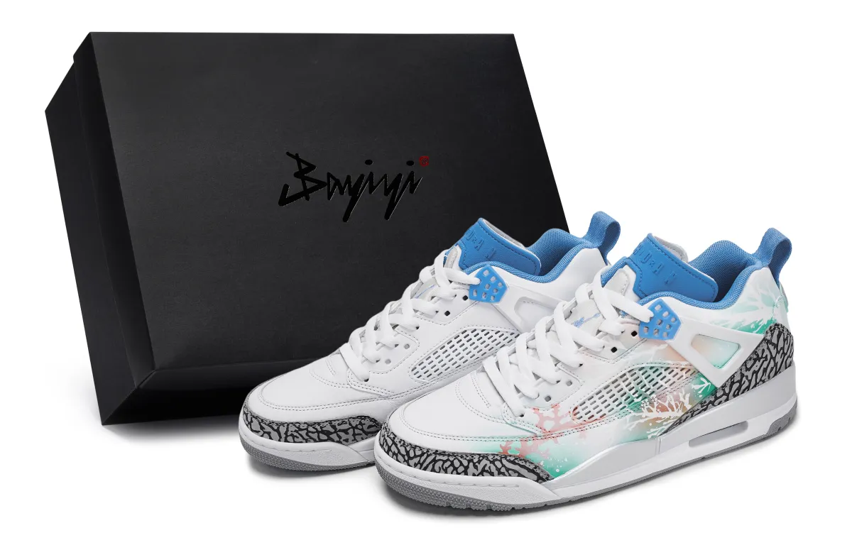 Jordan Spizike 811 Manufacturing, Coral Palace, Special Shoe Box Abrasion Resistant Abrasion Resistant Low top