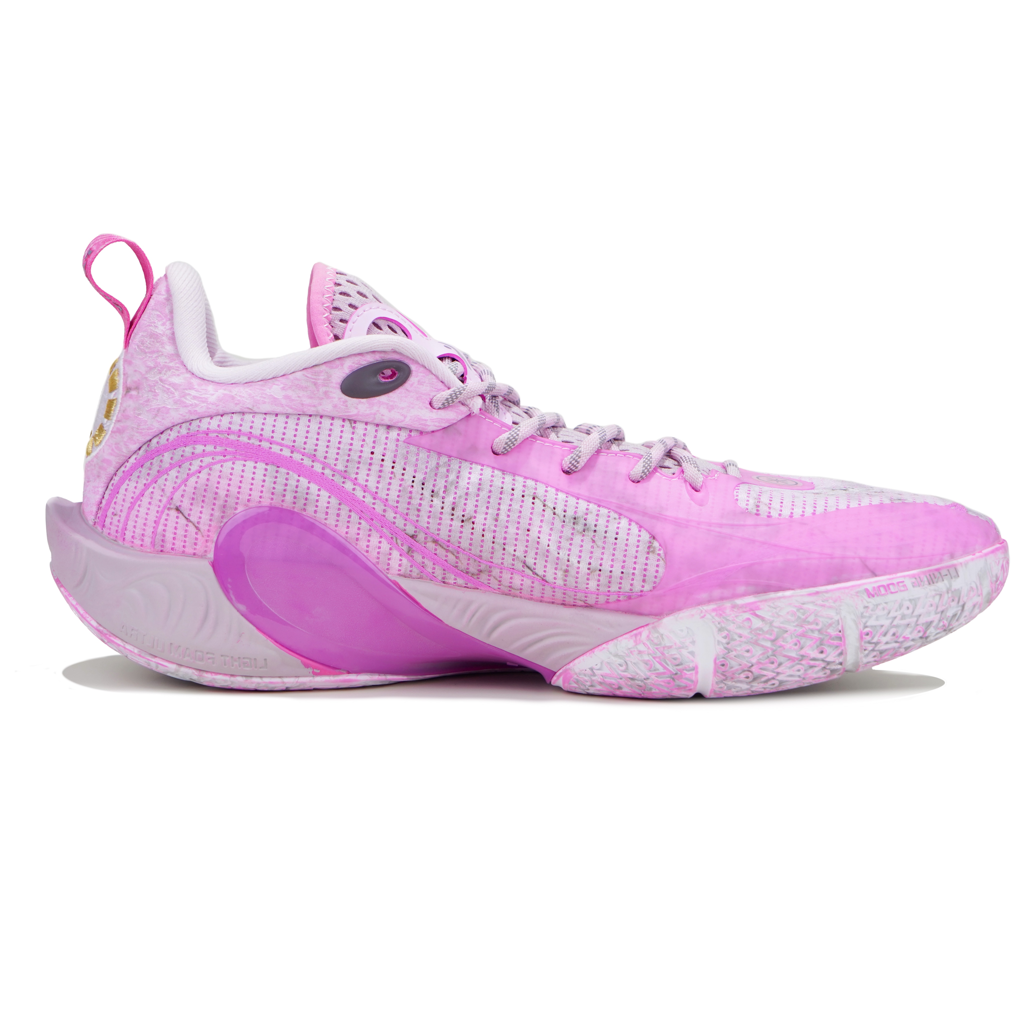 Li Ning DLO1 Low top Basketball Shoes Men’s Dirty Pink